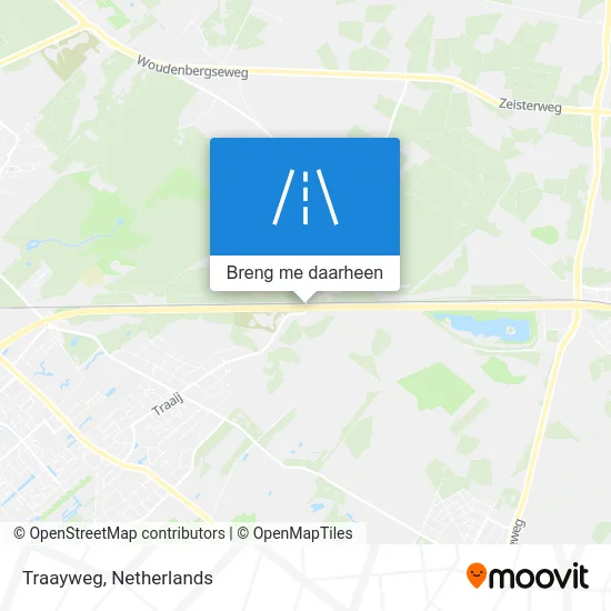 Traayweg kaart