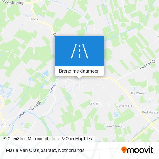 Maria Van Oranjestraat kaart