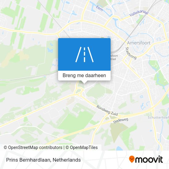 Prins Bernhardlaan kaart