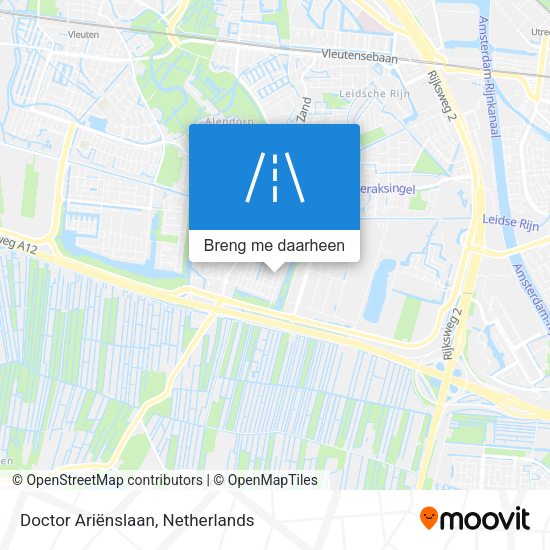 Doctor Ariënslaan kaart