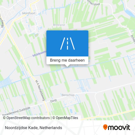 Noordzijdse Kade kaart