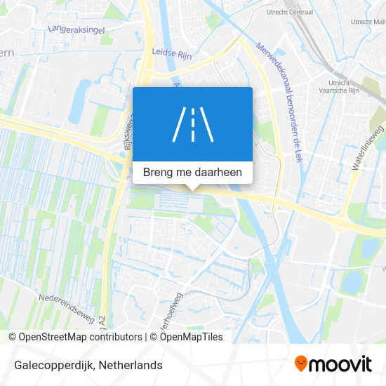 Galecopperdijk kaart