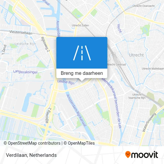 Verdilaan kaart