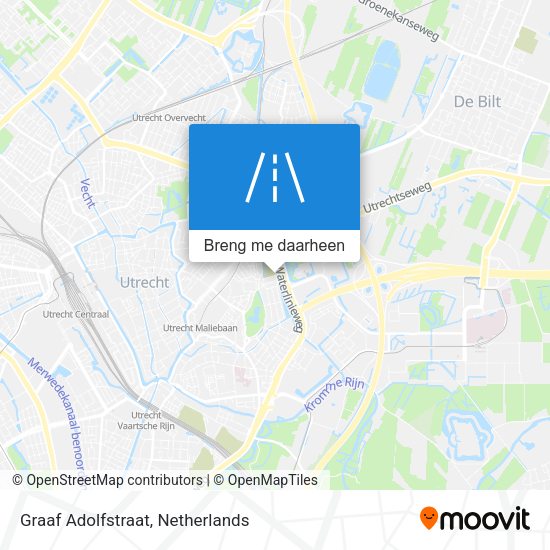 Graaf Adolfstraat kaart