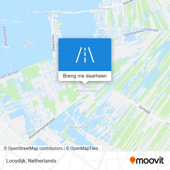 Looydijk kaart