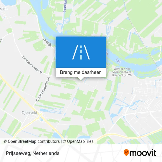 Prijsseweg kaart