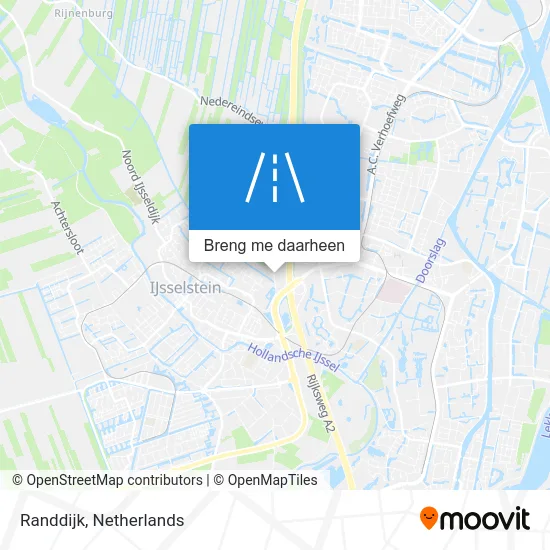 Randdijk kaart