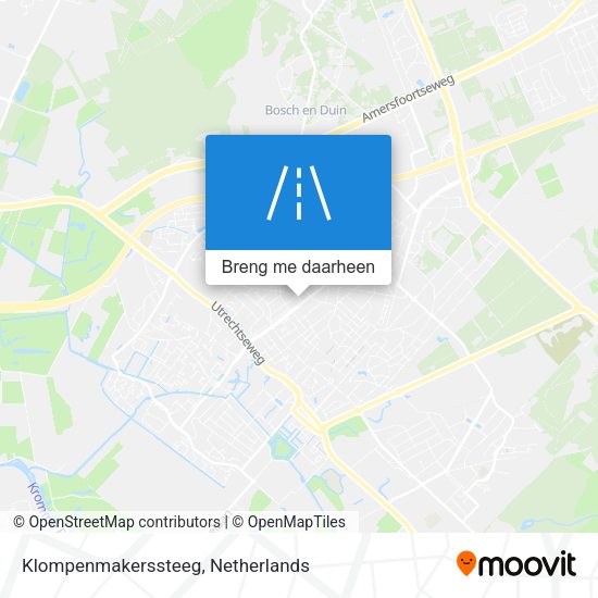 Klompenmakerssteeg kaart