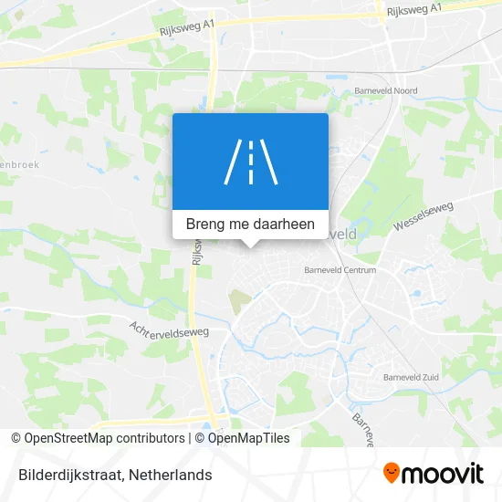Bilderdijkstraat kaart