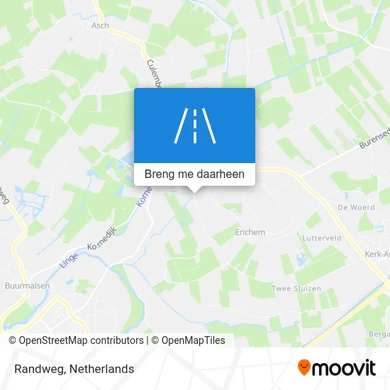 Randweg kaart