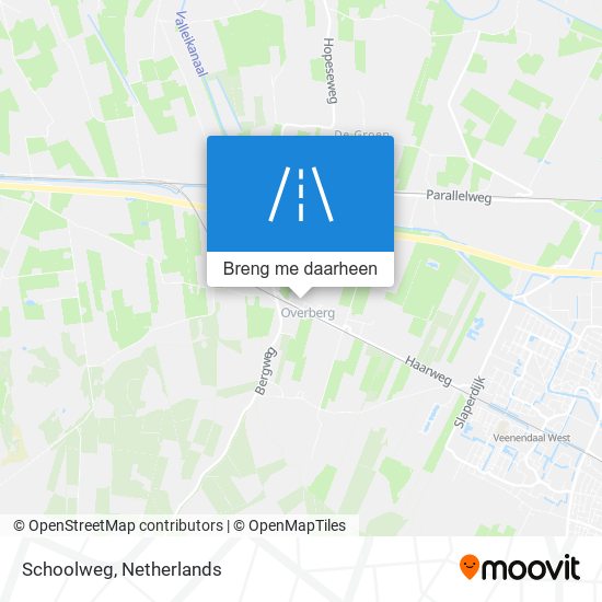 Schoolweg kaart