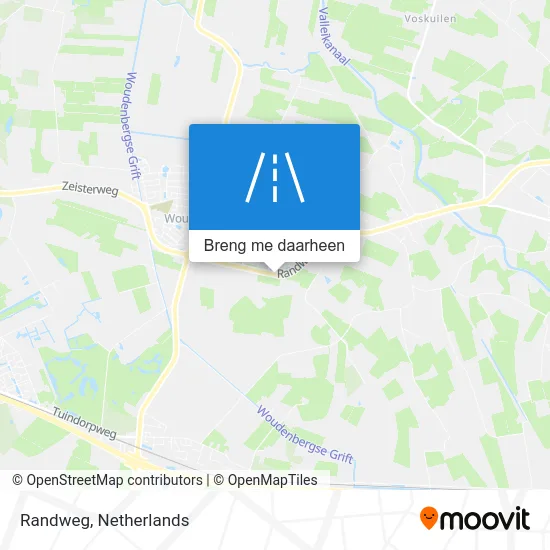 Randweg kaart