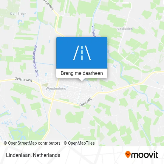 Lindenlaan kaart