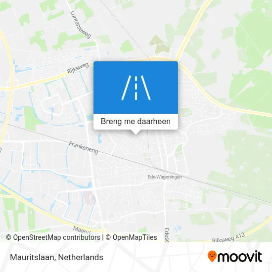 Mauritslaan kaart