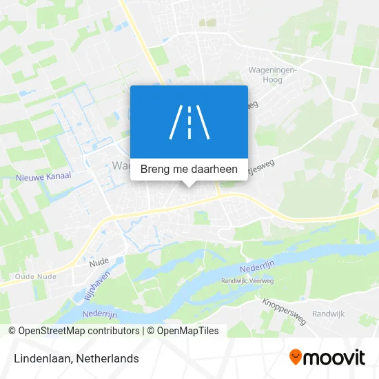 Lindenlaan kaart