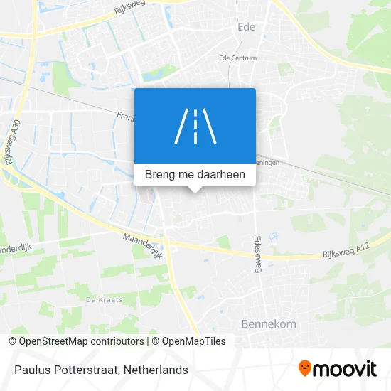 Paulus Potterstraat kaart