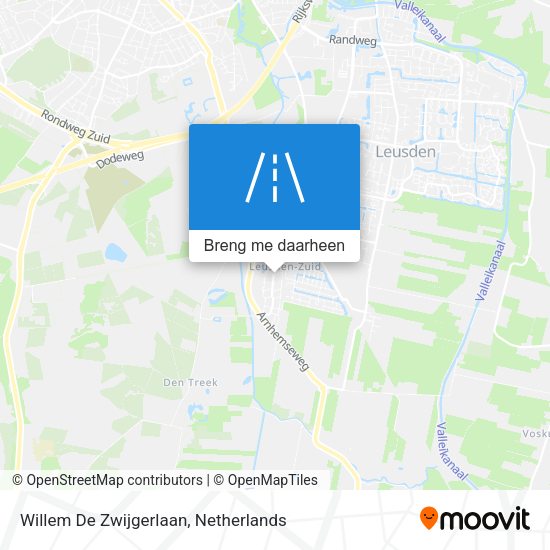 Willem De Zwijgerlaan kaart