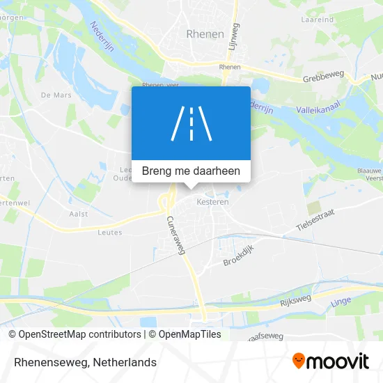 Rhenenseweg kaart