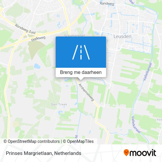 Prinses Margrietlaan kaart