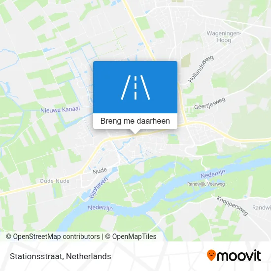 Stationsstraat kaart