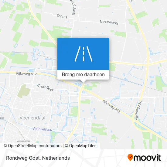 Rondweg-Oost kaart