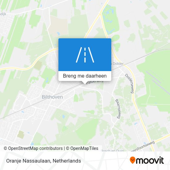 Oranje Nassaulaan kaart