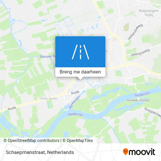 Schaepmanstraat kaart