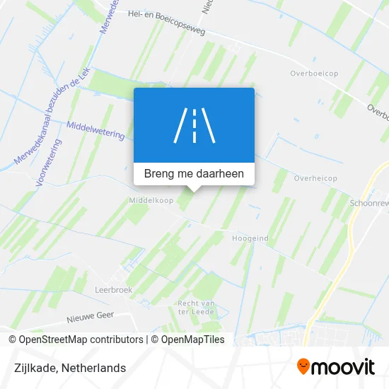 Zijlkade kaart