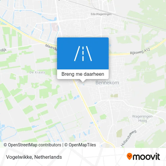 Vogelwikke kaart