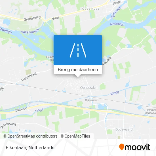 Eikenlaan kaart