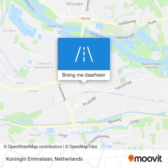 Koningin Emmalaan kaart