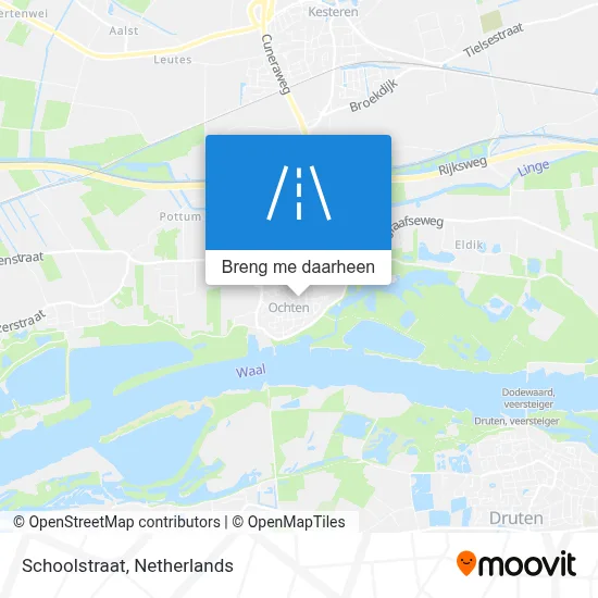 Schoolstraat kaart