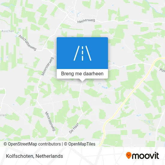 Kolfschoten kaart