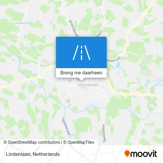 Lindenlaan kaart
