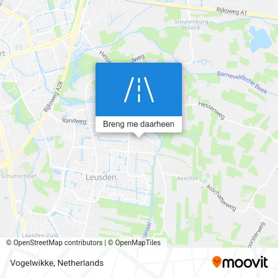 Vogelwikke kaart