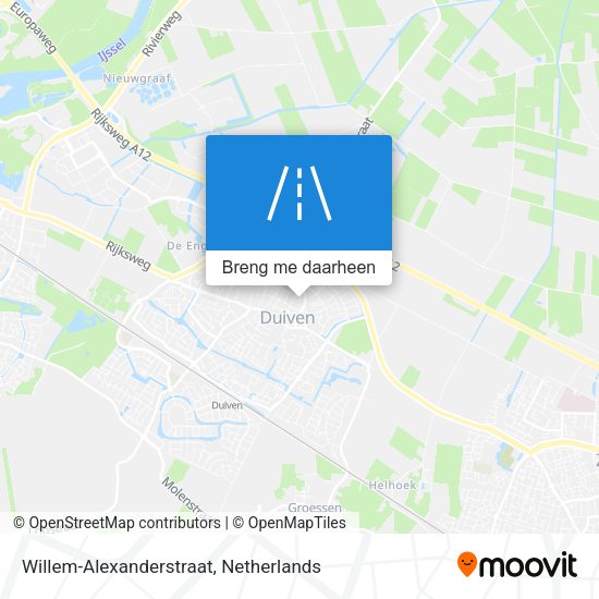 Willem-Alexanderstraat kaart