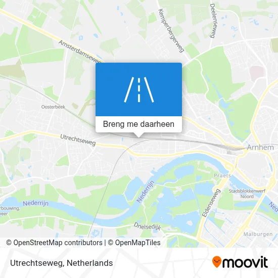 Utrechtseweg kaart