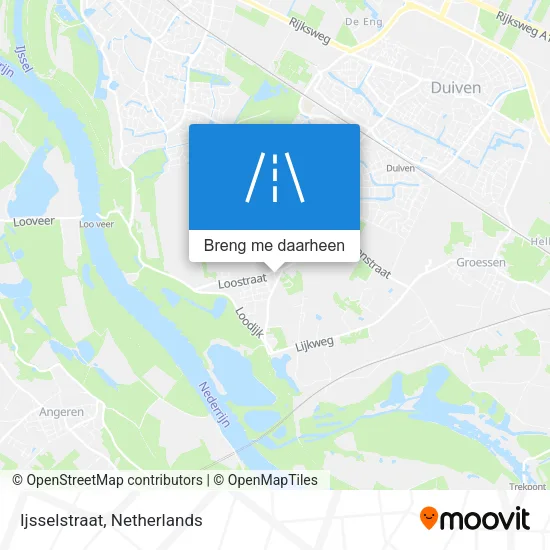 Ijsselstraat kaart