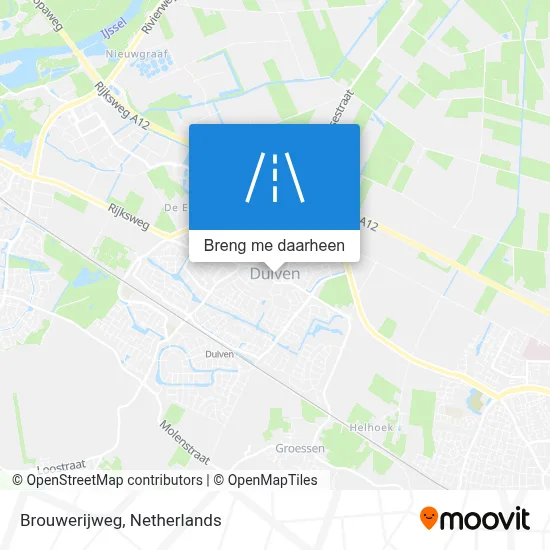 Brouwerijweg kaart