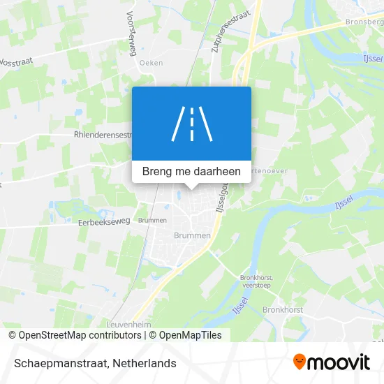 Schaepmanstraat kaart