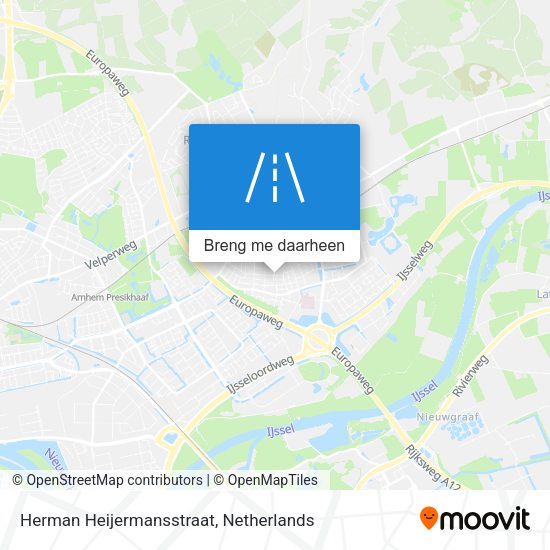 Herman Heijermansstraat kaart