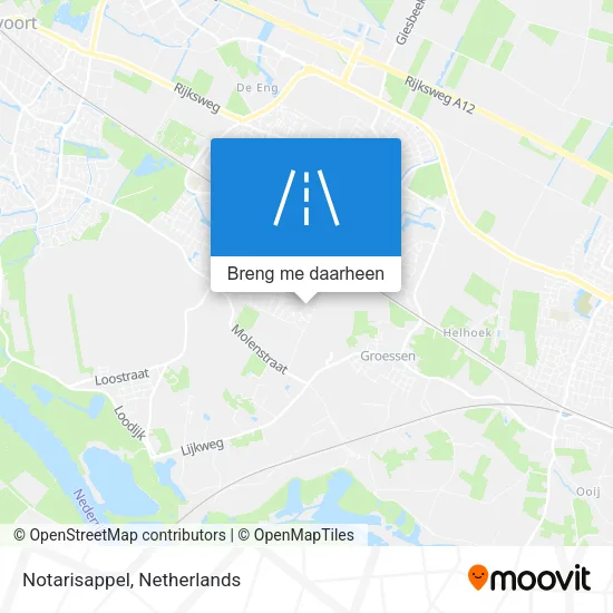 Notarisappel kaart