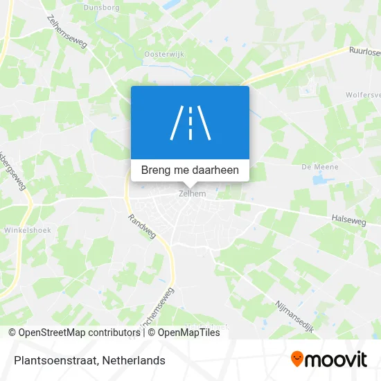 Plantsoenstraat kaart