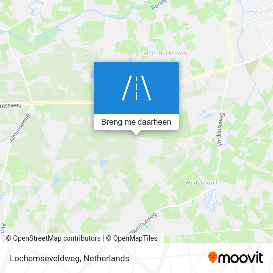 Lochemseveldweg kaart