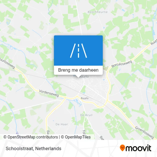 Schoolstraat kaart