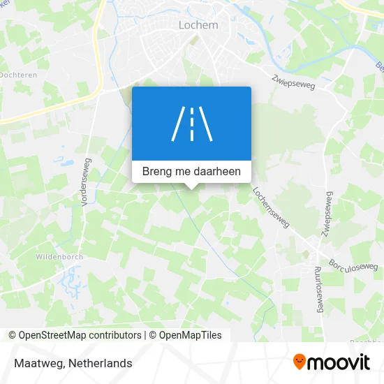 Maatweg kaart