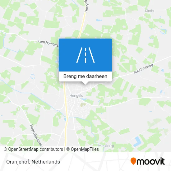 Oranjehof kaart
