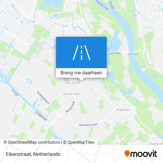 Eikenstraat kaart