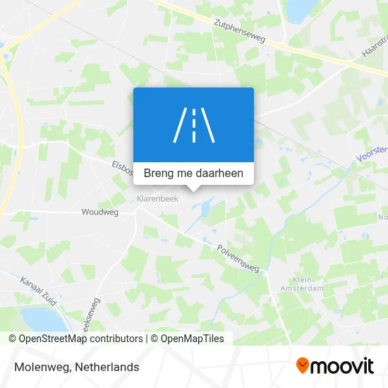 Molenweg kaart