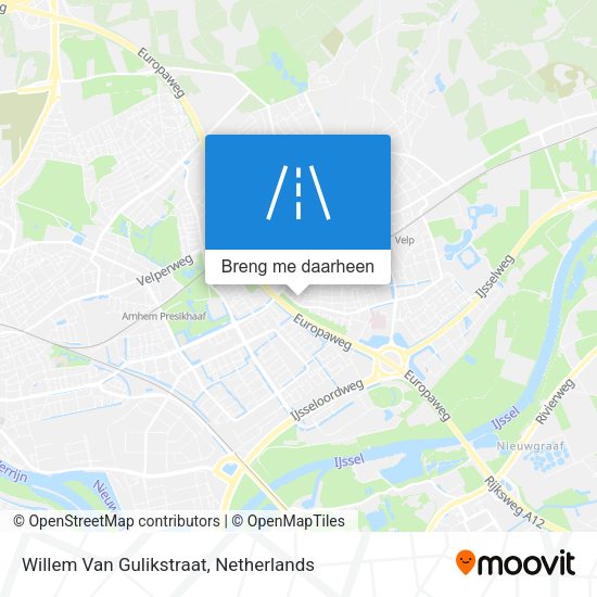 Willem Van Gulikstraat kaart